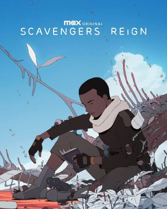 Scavengers reign est une série animée de SF absolument fantastique, la review complete sur le site! Le lien est dans la bio ;) #scavengersreign #hbomax #anime #review #sciencefiction #sf #survie